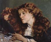 The Beautiful Irish Girl Gustave Courbet